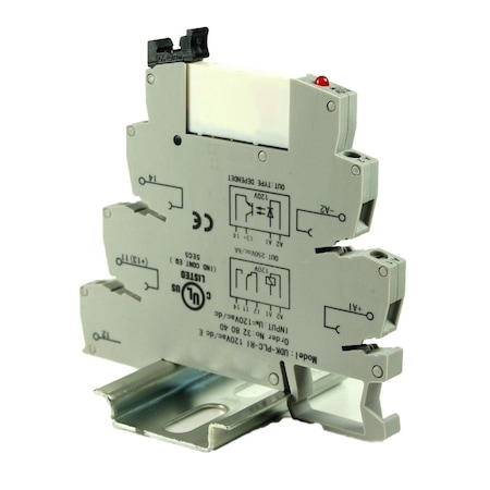 Automation Systems Interconnect Relay, Relay 120V, Interposing Relay 120Vac/dc, Low Profile Height, SPDT, 120Vac/dc Coil, 6A 250Vac ASI328040